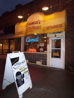 Camdi Restaurant from front