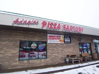 Adagio's Pizza Factory from front